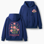 The Word Of God Endures Christian Fleece-Lined Full-Zip Hoodie