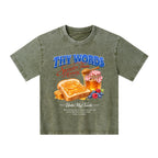 The Words Sweet Than Honey Christian Kid Washed T-Shirt