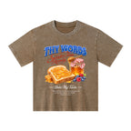 The Words Sweet Than Honey Christian Kid Washed T-Shirt