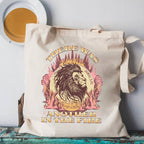 There Was Another In The Fire Christian Canvas Tote Bag