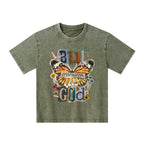 There Was No Way But God Made A Way Christian Kid Washed T-Shirt