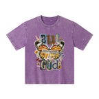 There Was No Way But God Made A Way Christian Kid Washed T-Shirt