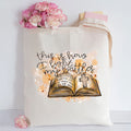 This Is How I Fight My Battles Canvas Christian Tote Bag