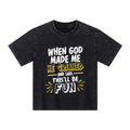This'll Be Fun When God Made Me Christian Kid Washed T-Shirt