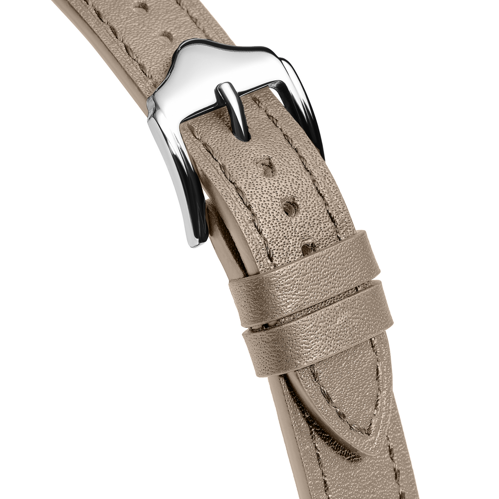 14k Gold / Platinum Plated Bowknot Leather Watch Band for Apple Watch