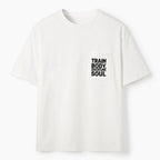 Train Your Body Discipline Your Soul Christian Unisex Pocket T-Shirt