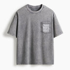 Train Your Body Discipline Your Soul Washed Unisex Pocket T-Shirt