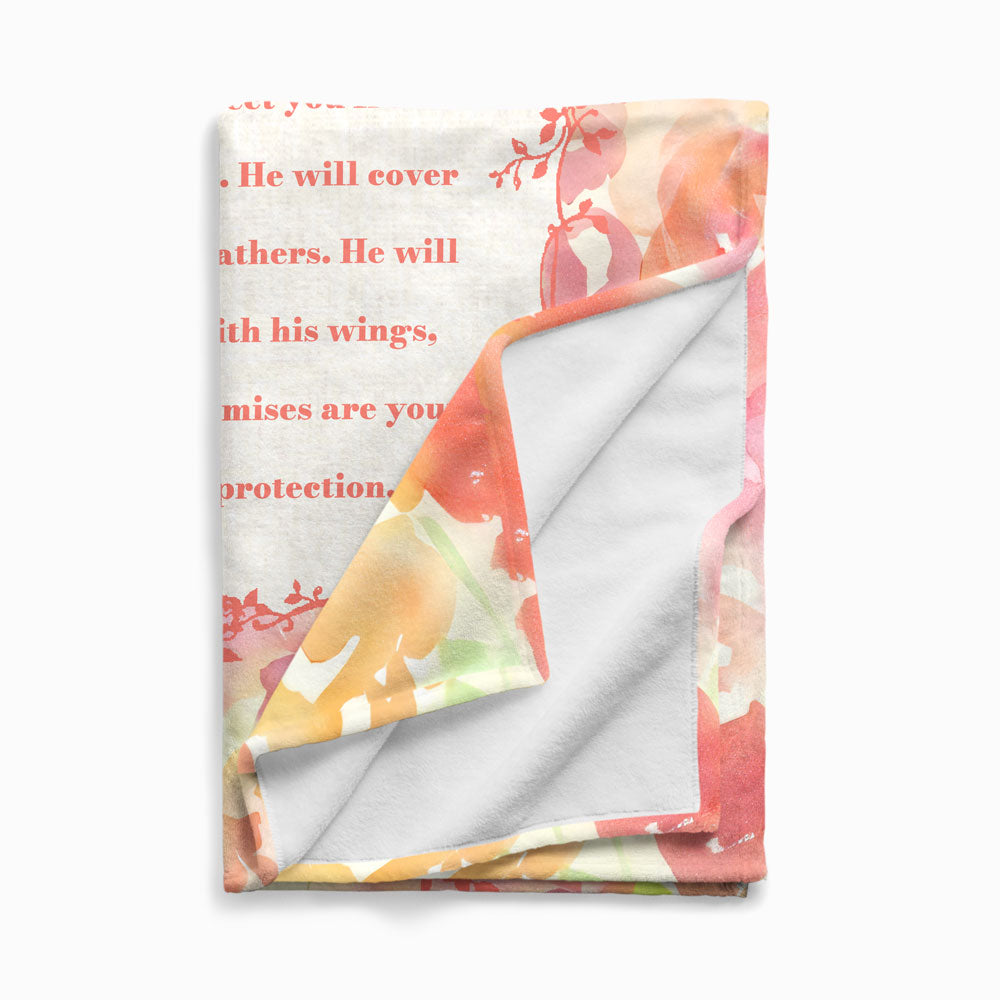 Trust God Christian Blanket