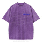 Trust God Christian Puff Printed Washed T-Shirt