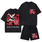 Trust Me God Will Never Fail You Christian Washed T-Shirt & Shorts