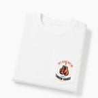Try Jesus Not Me Cause I Throw Hands Christian Unisex Pocket T-Shirt