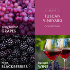 Tuscan Vineyard 3-Wick Candle