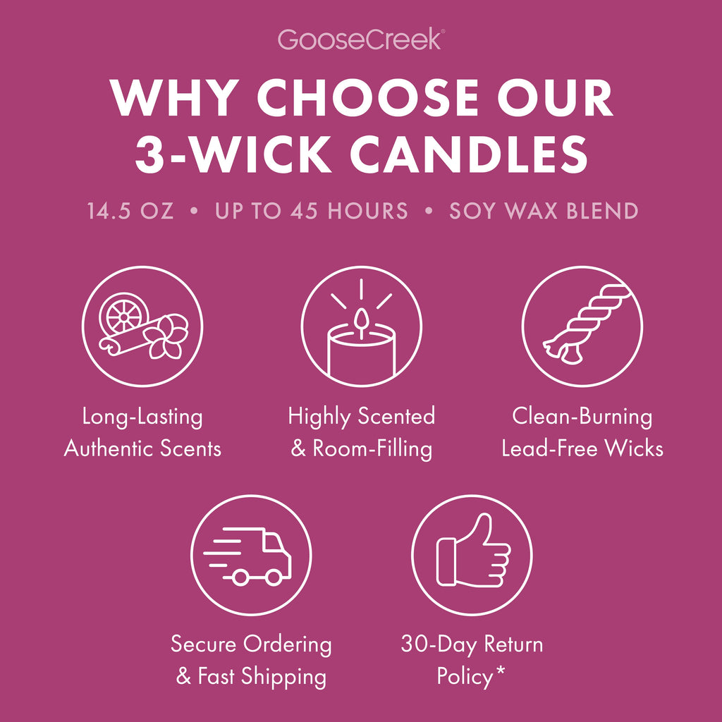 Tuscan Vineyard 3-Wick Candle