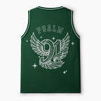 Under God's Wings Christian Mesh Jersey Tank Top
