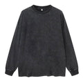 Unprinted Washed Long Sleeve T-Shirt