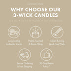 Vanilla Bean 3-Wick Candle