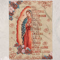 Virgin Mary Blanket Christian Blanket