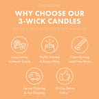 Volcanic Sunrise 3-Wick Candle