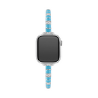 14k Gold / Platinum Plated Enameling Copper Watch Band for Apple Watch