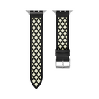 Lattice Leather Watch Band for Apple Watch
