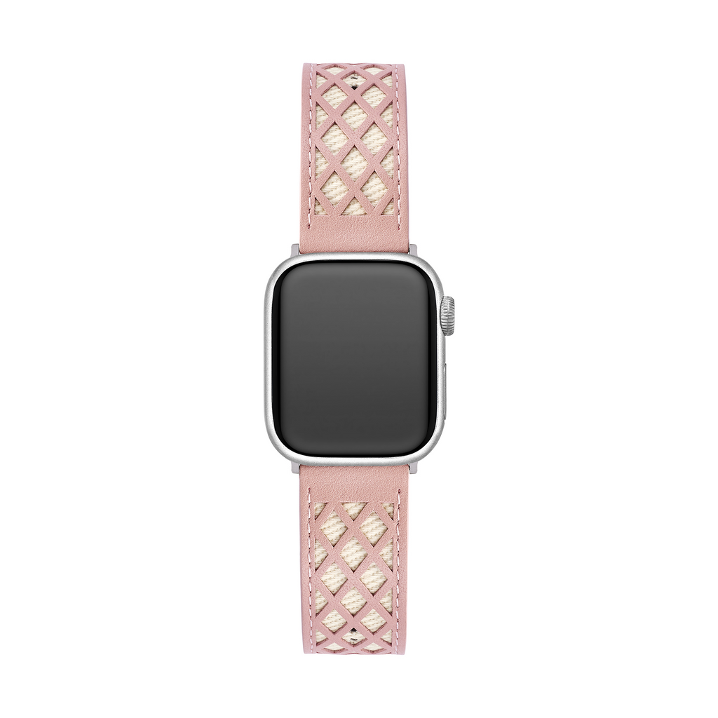 Lattice Leather Watch Band for Apple Watch