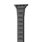 Minimal Modern Brushed Metal Watch Band for Apple Watch