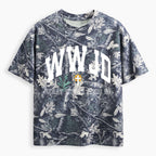WWJD Guidingcross Christian Camo T-Shirt