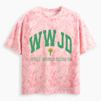 WWJD Guidingcross Christian Camo T-Shirt
