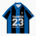 Walk By Faith Christian Buttoned Polo Jersey