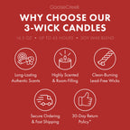 Warm Apple Pie 3-Wick Candle