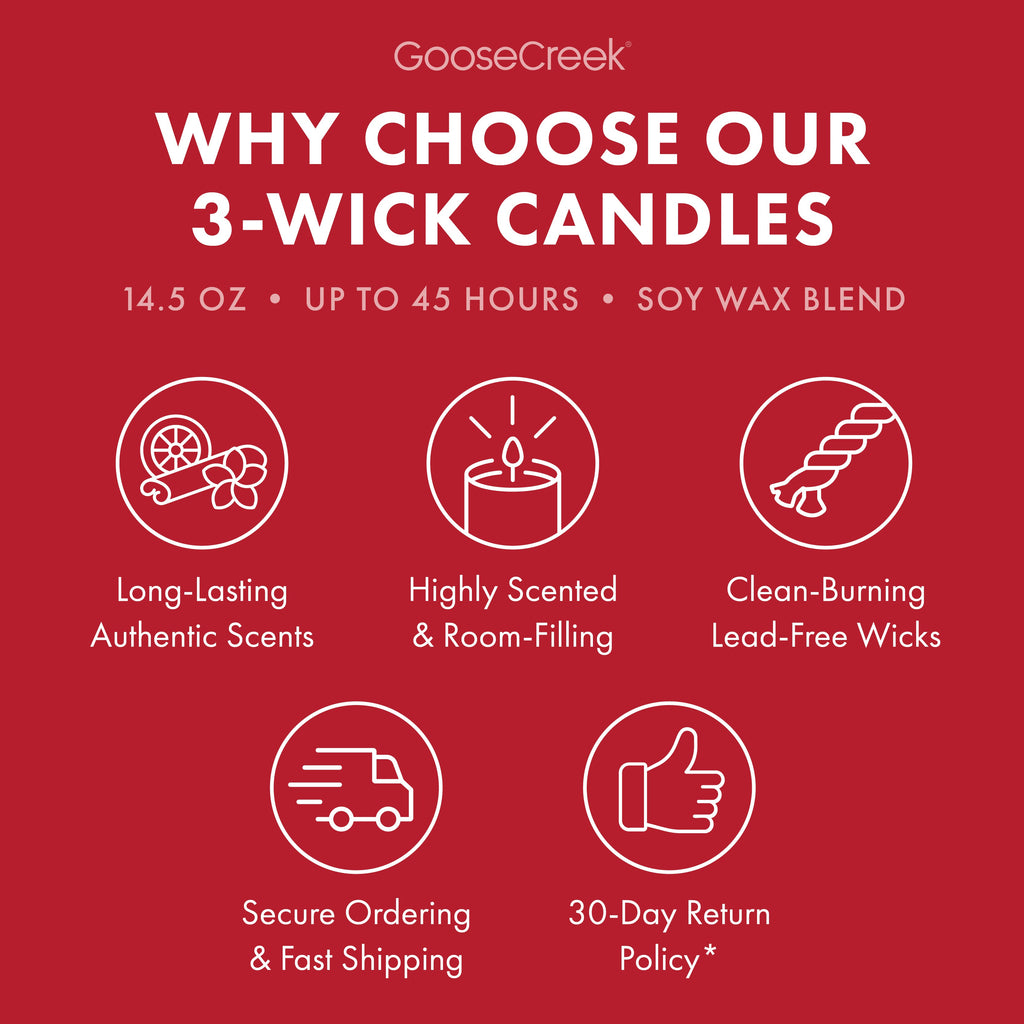 Warm Apple Pie 3-Wick Candle