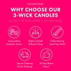 Watermelon Hibiscus 3-Wick Candle