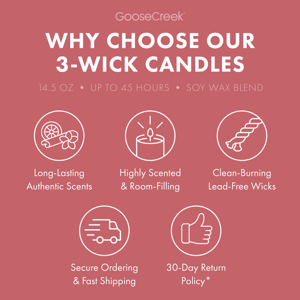 Watermelon Lemonade Odor Eliminating 3-Wick Candle