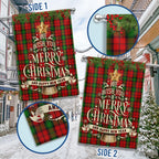 We Wish You A Merry Christmas and Happy New Year Christian Flag