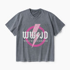 What Would Jesus Do Christian Washed V-Neck T-Shirt