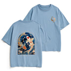 When You Go Through Deep Water Christian Heavy Cotton T-Shirt