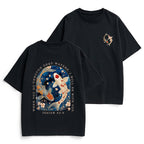 When You Go Through Deep Water Christian Heavy Cotton T-Shirt