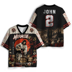 Jesus Turning Water Into Wine Christian Mesh Jersey