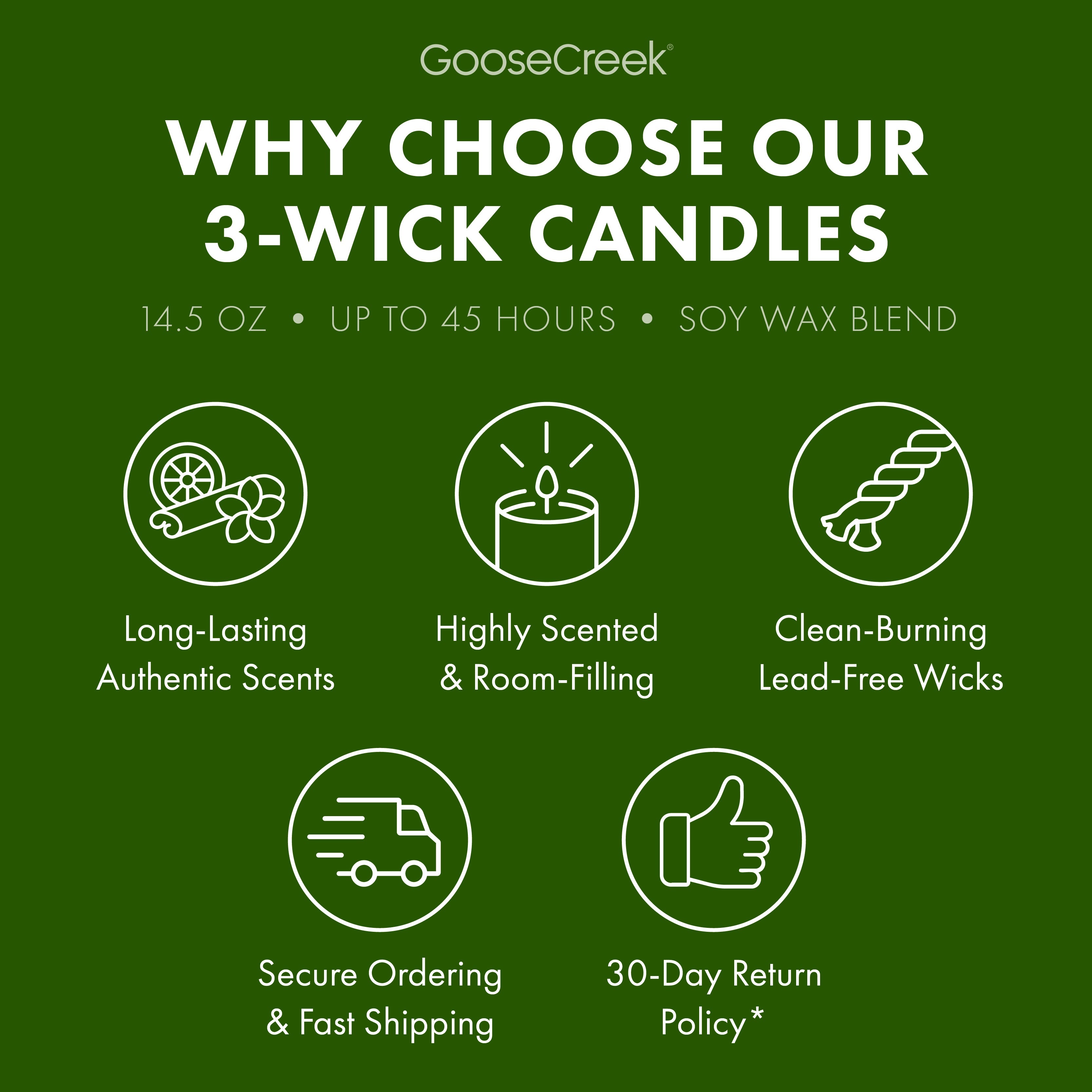 Whispering Fir 3-Wick Candle