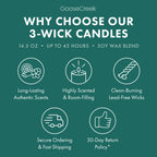 White Pine Lake 3-Wick Candle