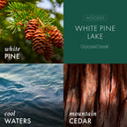 White Pine Lake Large 3-Wick Candle