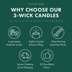 White Pine Lake Large 3-Wick Candle