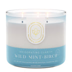 Wild Mint & Birch Aromatherapy 3-Wick Candle