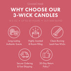 Wildflower Ginger Tea Aromatherapy 3-Wick Candle