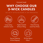 Woodland Cedar 3-Wick Candle