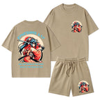 Word of God Christian Washed T-Shirt & Shorts