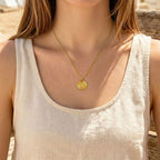 Fingerprint And Starfish Christian Necklace