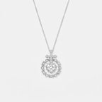 Sacred Heart Cross Crown of Thorns Christian Necklace