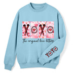 XOXO The Original Love Letters Christian Fleece Sweatshirt