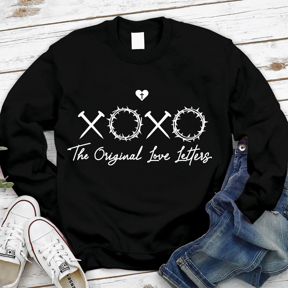 XOXO The Original Love Letters Christian Sweatshirt